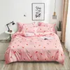 Sängkläder set Set Bed Linen Däcke Cover and Pillow Case Quilt Bedstrast Luxury Par Twin Full Size Comporter Home 240x220cm