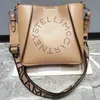 Stella McCartney Grainy Alter Mat Sac à épaule de luxe Dreigner en cuir souple toile d'épaule Fashion Femmes Sobre de bandoulière détachable Sac à corps de haute qualité