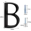 Ferramentas de cozimento 12,5 cm de liga de zinco numeral letras porta placa house sigling de madeira portão de madeira dígitos de parede de 0 a 9 abra de carta de letra