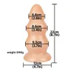 Plug del culo anale super grande enorme dildo ano grande espansione del calcio di espansione massurbatore prostatico per uomini giocattoli sessuali per adulti 240507