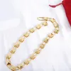 Klasyczny styl 18 -krotnie złote naszynki Damskie moda Znakomita marka Designer Naszyjnik Wysokiej jakości biżuteria