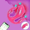 Diğer Sağlık Güzellik Ürünleri 3 In 1 Bluetooth Uygulama Kontrol Vibratör Kadın Klitoris Stimülatörü G Dildo Anal Fiş Toy Kadınlar İçin Çift Yetişkin Malları T240510