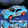 Electric Mini RC Car Radio Radio Control Turbo Racing Drift 4wd Fast and Furious 15 kmh pour adultes garçons gamin Toy Gift 240511