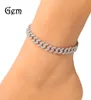 Fashion Ins Summer Zircon Cuba Anklet Women039S Nya mångsidiga smycken1155785