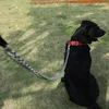 Colliers pour chiens Laish de chaîne métallique lourde avec poignée rembourrée en nylon solide et durable pour l'entraînement de grands chiens de taille moyenne 2/3/4mm