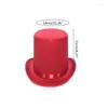 Forniture per feste Magician Top Hat Black Performance di palcoscenico in costume da boccetta