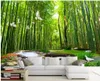 Wallpapers Custom Po Mural 3d Wallpaper Bamboo Forest Leisure Space Background Wall Living Room Murals For Walls 3 D