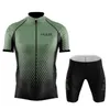 Fans Tops T -Shirts Fahrrad Trikot Set 2024 Sommer Ropa Ciclismo Herren Radsportkleidung Gradient Mountain Sportswear Q240511