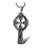 Colliers pendants vintage Viking Irish Concentric Knot Collier pour hommes Retro Lrish Celtics Bijoux masculin religieux 24inch2080278