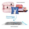 Storage Bags Transparent Vacuum Bag Household Frame Foldable Clothes Sealed And Compressed Travel To Save