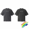 T-shirts voor heren 2024SS Patchwork Far Archive T-shirt Men Vrouwen ver. Archief vintage grijs zwart broedig t-shirt top H240508