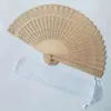 Gunsten fan houten en hand gepersonaliseerde geschenken voor gast sandelhout bruiloft decoratie vouwen fans jn12 s