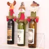 Flaskmössa täcker jul vindekorationer hängande ornament hatt Xmas middag fest hem bord dekoration leveranser cpa5786 au17