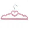 Cintres 40 cm de Velvet Hanger Clother Store Magasin 42 cm Crochets à vêtements pour le crochet de robe de rack adulte