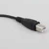 New USB 2.0 Type A Female To USB B Male Scanner Printer Cable USB Printer Extension Cable Adapter 50cm Computer Connecting