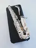 Brand Japan High Quality Alto Saxophone A-992 E-Flat Sax Silver Plated Papitre buccal Reed Necy Musical Instrument Musical