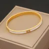 Elegante guscio di fiori Elegante cuore a quattro foglie Bangle set