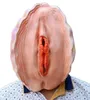 Creative Creative Funny Shell Latex Máscara Halloween Horror Ball Full Head Props Cosplay Party Decoration Joker Mask Fostumes1121619