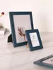 Frames Frame d'image en plastique Décoration de la maison Imitation du bois en bois art marine bleu marine