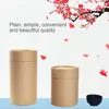 Storage Bottles Eco-Friendly Kraft Paper Canister Moisture-proof Packaging Box Portable Tubes For Tea Deodorant Container Tube