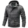 Vestes masculines Korea Fashion Oversize 7xl 8xl 2024 Black Windbreaker décontracté Long Trench Coat pour les vêtements d'hiver du printemps
