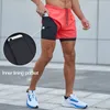 Calças de corredor masculinas esportam roupas de ioga rápida velocidade seca up shorts tênis ginásio bolsões de ginástica calça calça de moletom