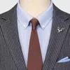 Abiti da uomo uomini slip grigio grigio blazer party giacche da sposa 2 bottoni a petto singolo bel petrolio di buona qualità da uomo abbigliamento dimensione 48