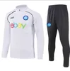 24 25 Napoli Tracksuit Soccer Jersey Kit 2024 2025 SSC AE7 D10S HOMMES TRAPALIT