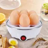 Double Boilers Electric Eggs Boiler Multifunctional Mini Cooker Steamer Poacher For Kitchen Use