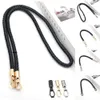 30120CM PU Leather Braided Rope Bag Handles For Handbag Shoulder Strap Woven Wrapping Tape Belt Replacement Accessories 240429