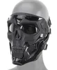 Halloween Skeleton Airsoft Mask Full Face Skull Cosplay Masquerade Party Mask Paintball Militaire gevecht Game Face Protective Mas Y9520401