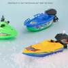 1PC Speed Boat Ship Wind Up Boy Float in Water Kid Toys Clockwork Banho de chuveiro de inverno para crianças meninos 240510