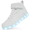 Taglia 2540 bambini Sneaker luminosi per bambini luminosi per ragazzi ragazze guidate con unica scarpe illuminate uomini 240509