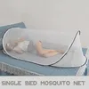 Mosquito Net Camper Camper Camper ao ar livre Diretores portáteis Dormitórios para crianças Infrancidades Rede de insetos para capa de cama de solteiro 240509