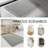 Bath Mats Mat Slip Solid Absorbent Color Machine Entrance Rug Waffle Bedroom Bathroom Door Microfiber Washable Tassels Soft