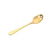 Spoons 1/2/3PCS Stainless Steel Material Dessert Spoon Smooth Noodle One Piece Creative Weight: 25g Size: 15.1 3.4 0.25cm