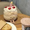 Fête en peluche mignon jellycats anniversaire favori gâteau peshie kawaii décor de chambre peluches cadeaux drôles