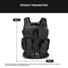 Adjustable Army Outdoor CS Game Airsoft Training Jacket Molle Tactical Vest Military Combat Body Armor Vests Security Hunting 240507