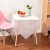 Table Cloth Disposable Tablecloth Plastic Film Thickened El Red Transparent Rectangular Round