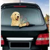 Window Stickers JOYLIVE Car Wiper For Auto Products And Decals Labrador Dog Waving