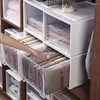 Storage Bags Drawer Box Household Clothes Wholesale Plastic Sorting Transparent