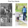 Hundhalsar cykelvandrare traktion Hands gratis säker avtagbar bekväm bekväm tillförlitlig elastisk buffert koppel