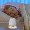 Tischlampen LED -Nachtlicht tragbar mit 2000mAh Batterie Dimmable Schutz Augenlade -Leuchten