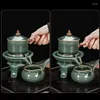 Teaware Sets Chinese Teaset Bone China Teapot Tea Cup Set High-End Automatic Modern Travel Strainer