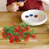 Украшение вечеринки пластиковые фрукты моделируют клубничную модель детских игрушек искусственные фрукты для жизни