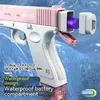 Pistolet de stockage d'eau électrique Pistolet Toy Toy portables Enfants Summer Summer Beach Outdoor Fight Fantasy Toys for Boys Kids Game 240511