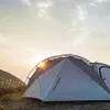 テントとシェルターNatureHike Nebulaシリーズ超軽量2パーソンテント20Dナイロンデュアル外部屋外防水キャンプTentQ240511