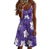 Factory Direct Polynesian Custom Floral Print Art Dress Sleeveless Long Strap Hawaii Beach Sexig Beachwear 2024 Design