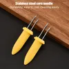 Ensembles de vaisselle 10pcs BBQ Accessoires Barbecue Barbecue Fruit Corn Holder Fork Cooking Tools