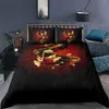 Bettwäsche -Sets 3D Duvet Cover -Set -Trösterkoffer Kissen Deckt umfassend Doppel -Doppel -Einzelgröße Cello -Muster Custom Bett Bettwäsche